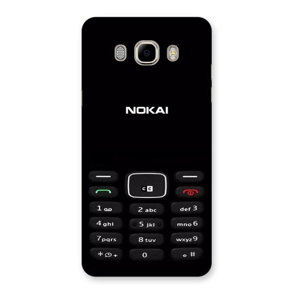Nokia Bar Print Back Case for Galaxy J7 2016