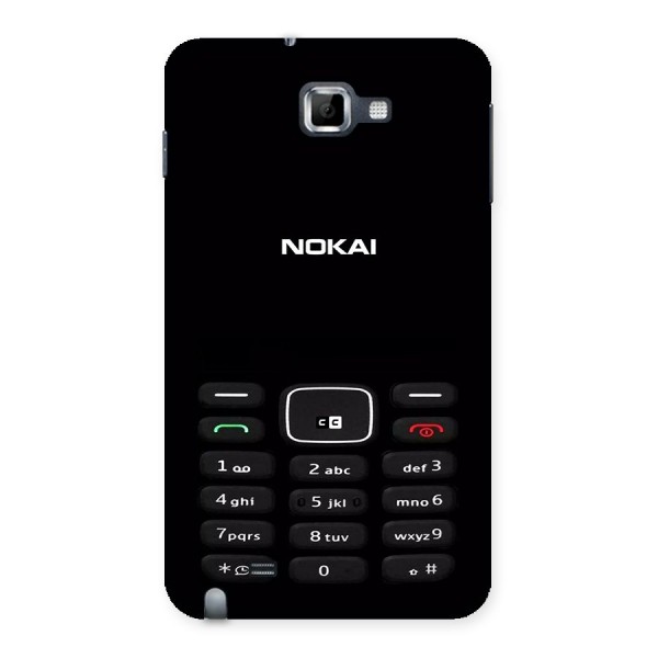 Nokia Bar Print Back Case for Galaxy Note