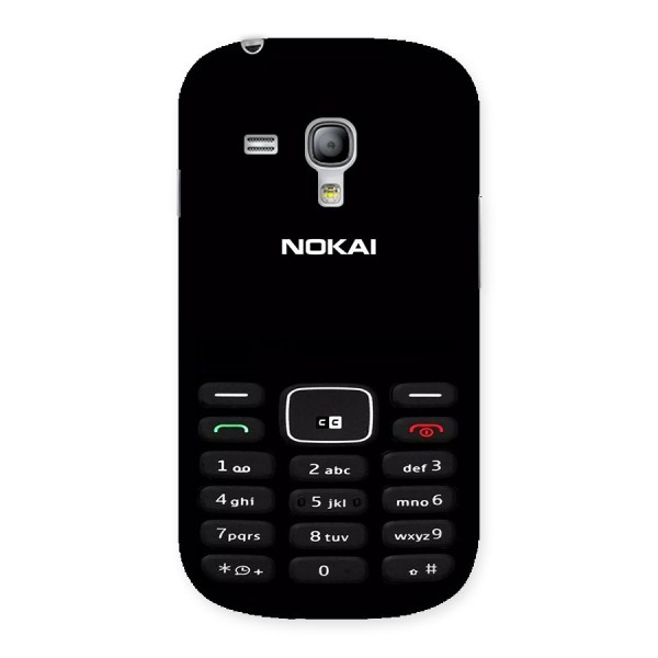 Nokia Bar Print Back Case for Galaxy S3 Mini