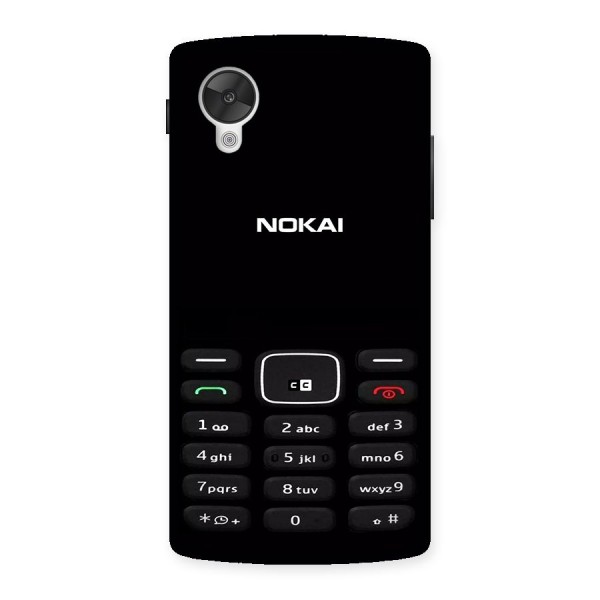 Nokia Bar Print Back Case for Google Nexus 5