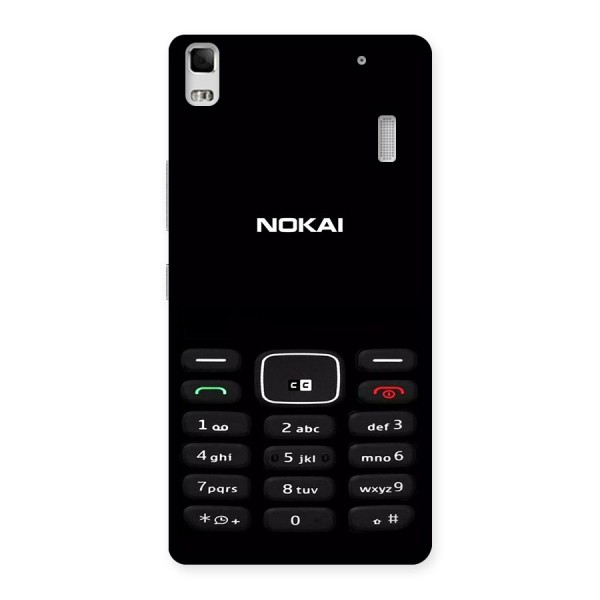 Nokia Bar Print Back Case for Lenovo K3 Note