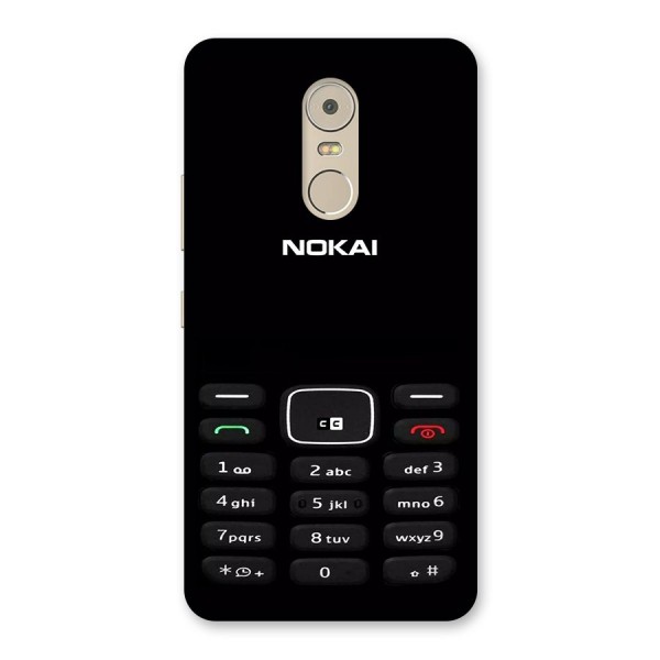 Nokia Bar Print Back Case for Lenovo K6 Note