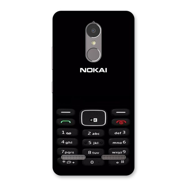 Nokia Bar Print Back Case for Lenovo K6 Power