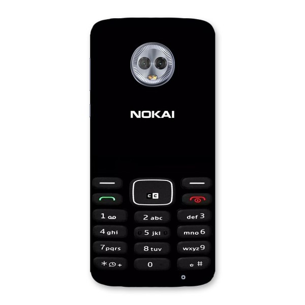 Nokia Bar Print Back Case for Moto G6 Plus