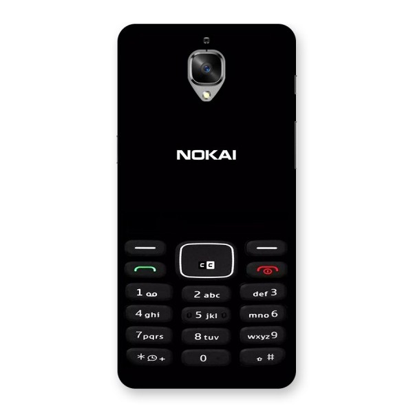 Nokia Bar Print Back Case for OnePlus 3T