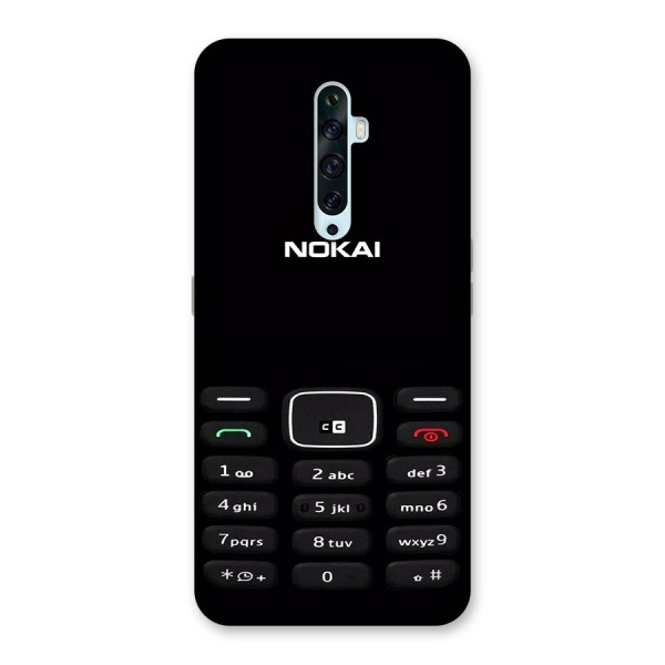 Nokia Bar Print Back Case for Oppo Reno2 F