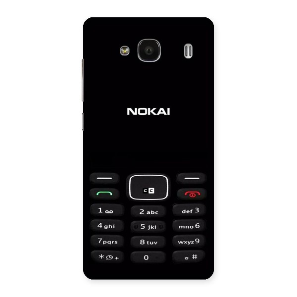 Nokia Bar Print Back Case for Redmi 2