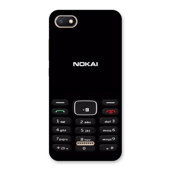 Nokia Bar Print Back Case for Redmi 6A