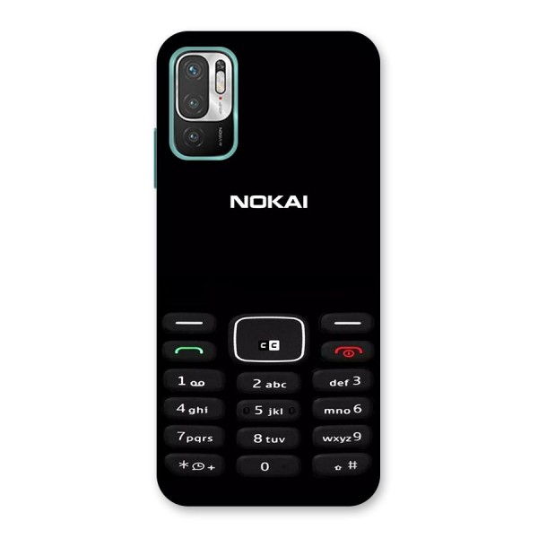 Nokia Bar Print Back Case for Redmi Note 10T 5G