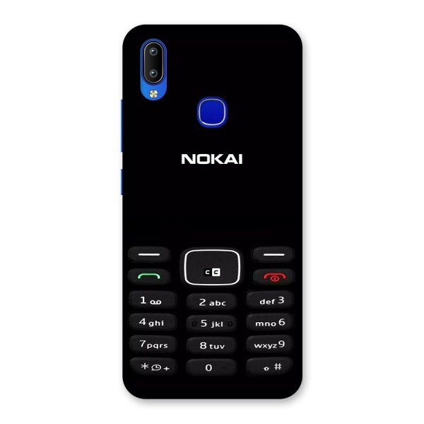 Nokia Bar Print Back Case for Vivo Y91