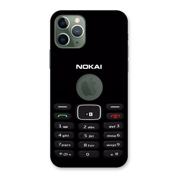Nokia Bar Print Back Case for iPhone 11 Pro Logo Cut