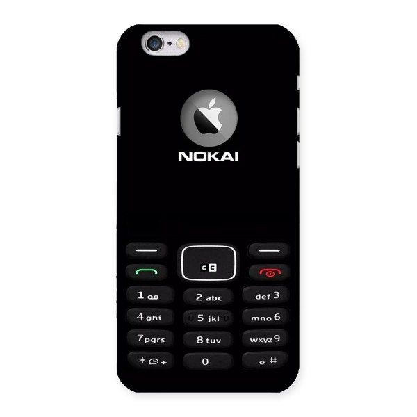 Nokia Bar Print Back Case for iPhone 6 Logo Cut