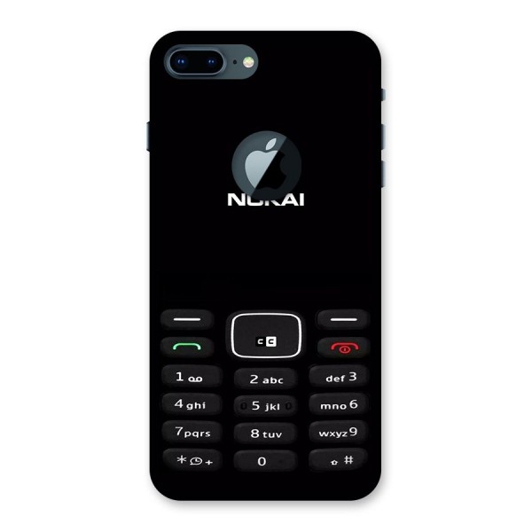 Nokia Bar Print Back Case for iPhone 7 Plus Logo Cut