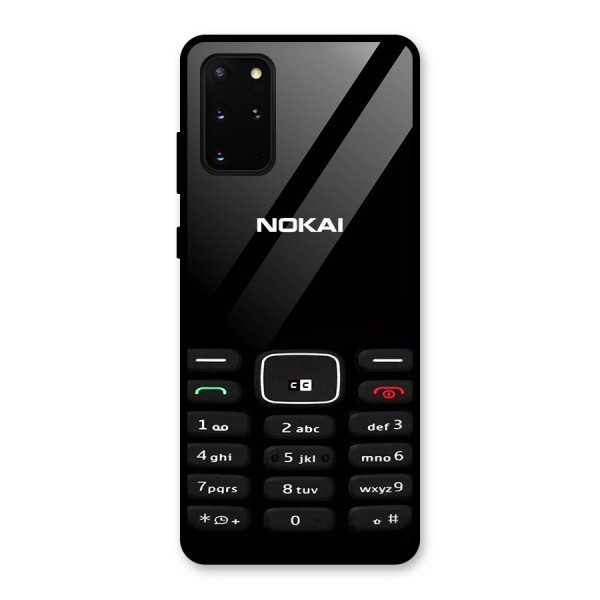 Nokia Bar Print Glass Back Case for Galaxy S20 Plus