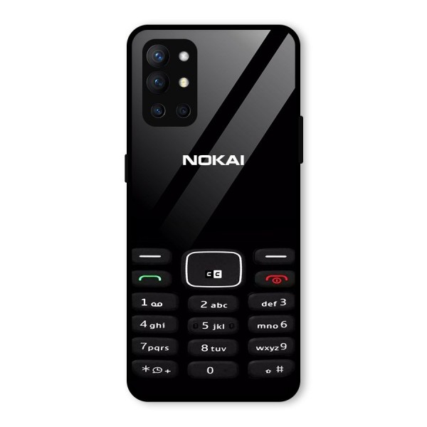 Nokia Bar Print Glass Back Case for OnePlus 9R
