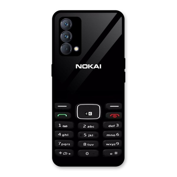 Nokia Bar Print Glass Back Case for Realme GT Master Edition