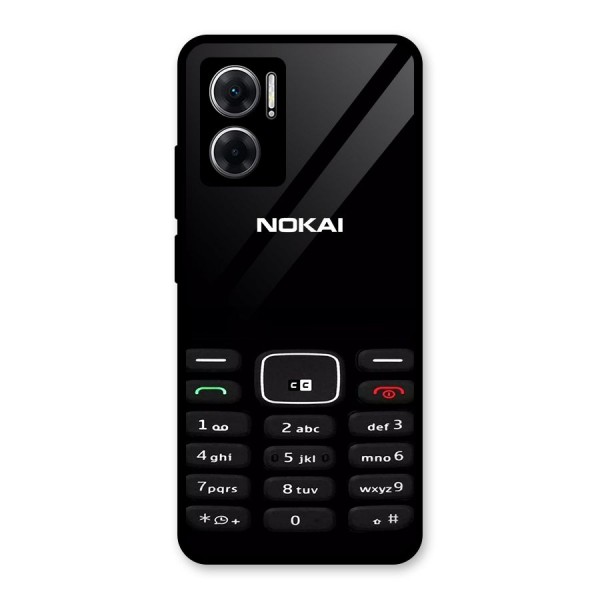 Nokia Bar Print Glass Back Case for Redmi 11 Prime 5G