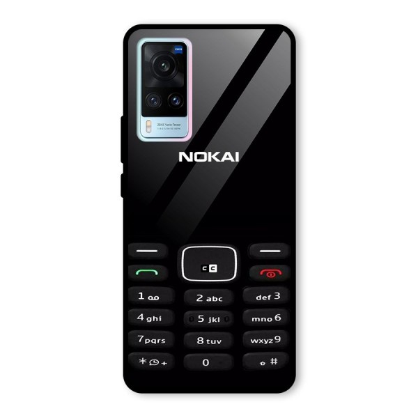 Nokia Bar Print Glass Back Case for Vivo X60