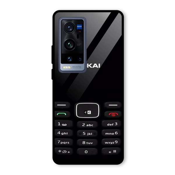 Nokia Bar Print Glass Back Case for Vivo X60 Pro Plus