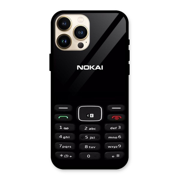 Nokia Bar Print Glass Back Case for iPhone 13 Pro Max