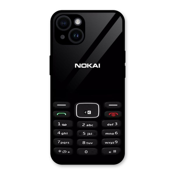 Nokia Bar Print Glass Back Case for iPhone 14