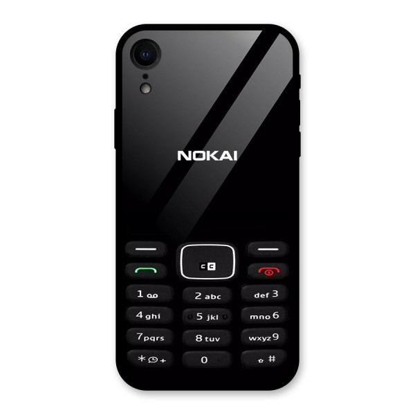 Nokia Bar Print Glass Back Case for iPhone XR
