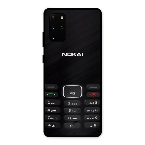 Nokia Bar Print Metal Back Case for Galaxy S20 Plus