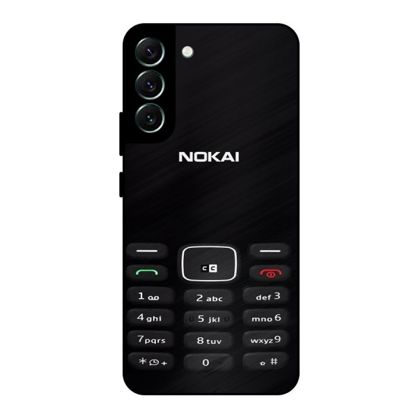Nokia Bar Print Metal Back Case for Galaxy S22 Plus 5G