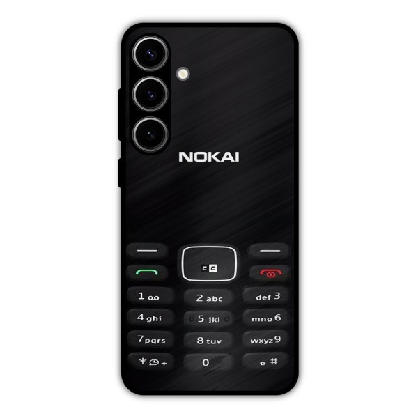 Nokia Bar Print Metal Back Case for Galaxy S24 Plus