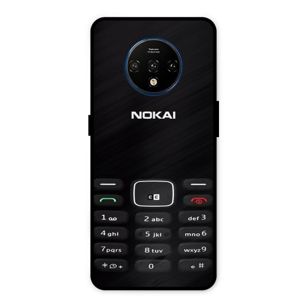 Nokia Bar Print Metal Back Case for OnePlus 7T