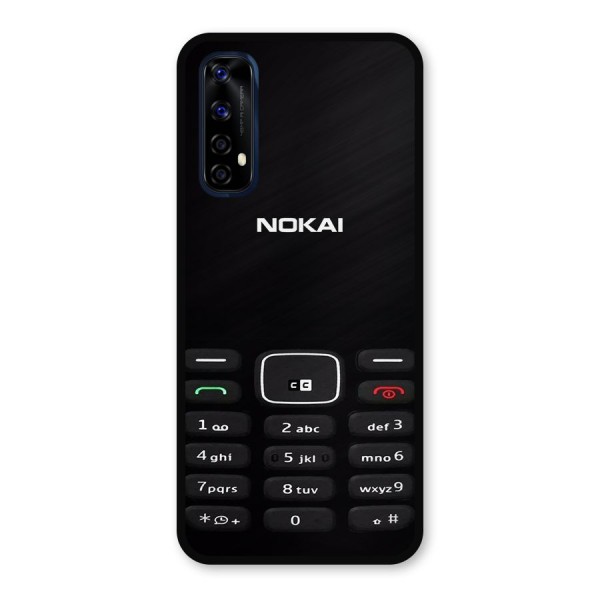 Nokia Bar Print Metal Back Case for Realme Narzo 20 Pro