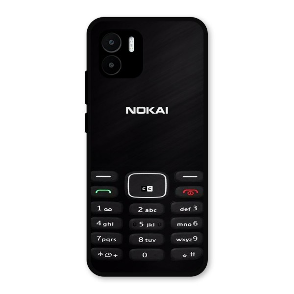 Nokia Bar Print Metal Back Case for Redmi A1