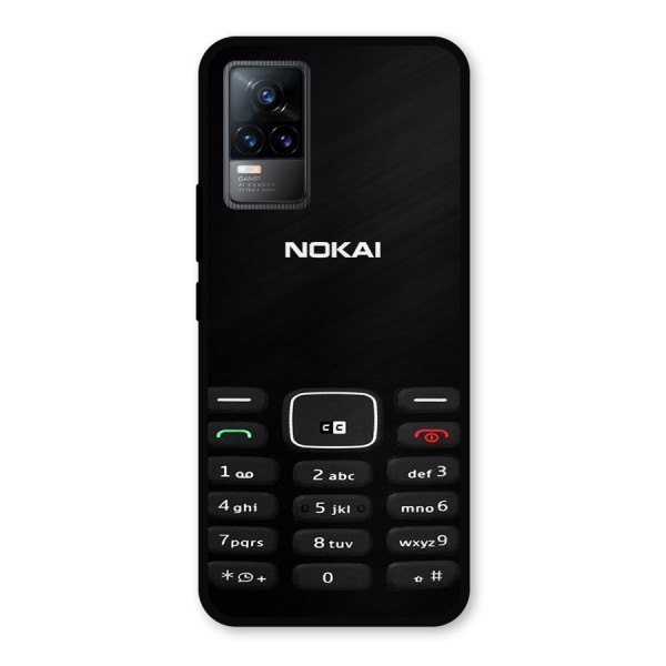 Nokia Bar Print Metal Back Case for Vivo Y73