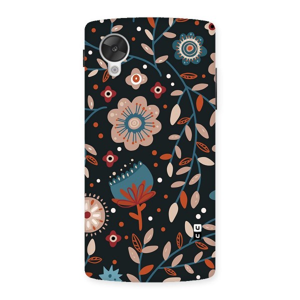 Nordic Arts Flowery Space Back Case for Google Nexus 5