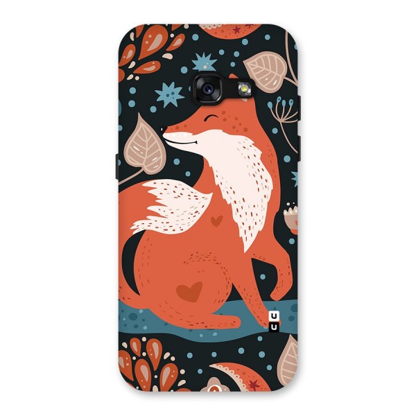 Nordic Arts Fox Back Case for Galaxy A3 (2017)