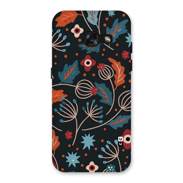 Nordic Arts Leaves Back Case for Galaxy A3 (2017)