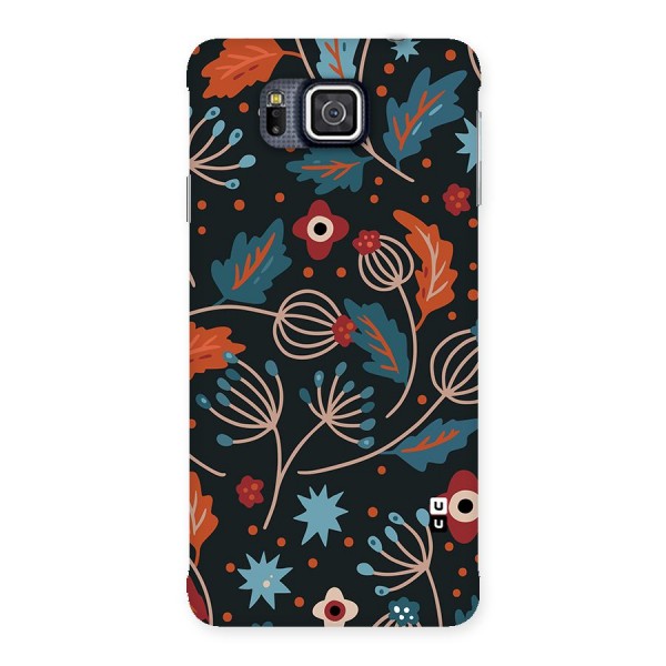 Nordic Arts Leaves Back Case for Galaxy Alpha