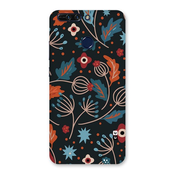 Nordic Arts Leaves Back Case for Honor 8 Pro