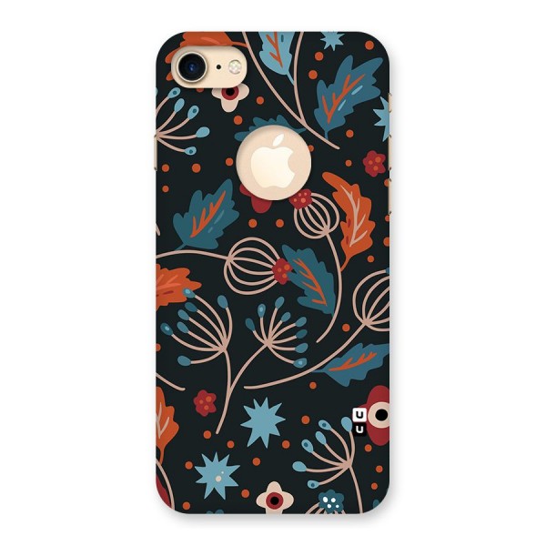 Nordic Arts Leaves Back Case for iPhone 7 Logo Cut