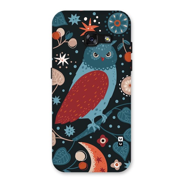Nordic Arts Owl Back Case for Galaxy A3 (2017)
