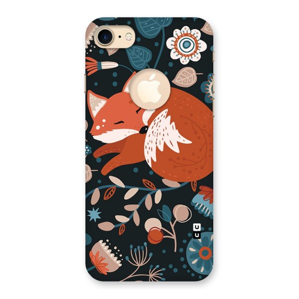 Nordic Arts Sleeping Fox Back Case for iPhone 7 Logo Cut