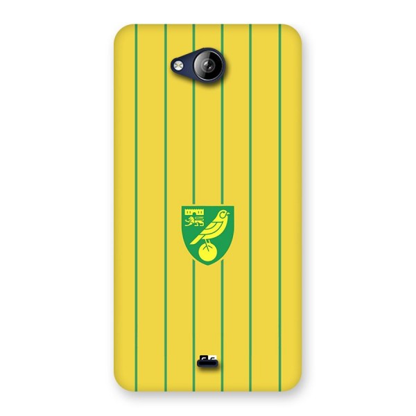 Norwich City Back Case for Canvas Play Q355