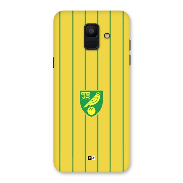 Norwich City Back Case for Galaxy A6 (2018)