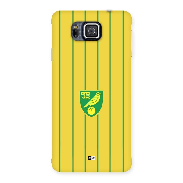 Norwich City Back Case for Galaxy Alpha