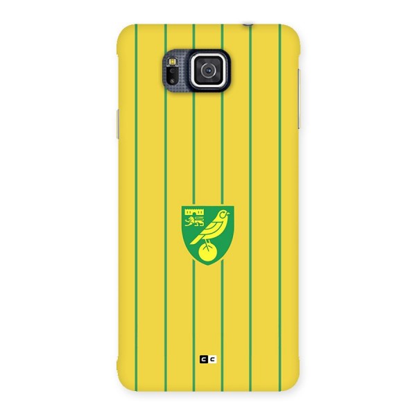 Norwich City Back Case for Galaxy Alpha