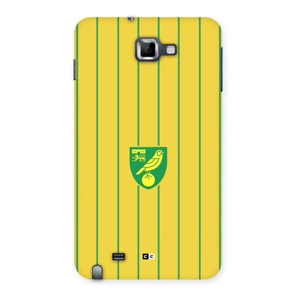 Norwich City Back Case for Galaxy Note