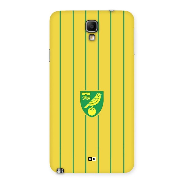 Norwich City Back Case for Galaxy Note 3 Neo