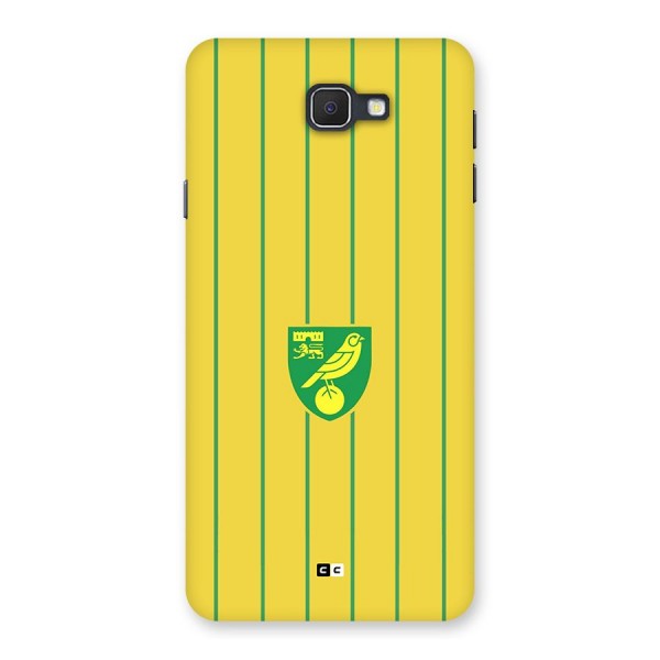 Norwich City Back Case for Galaxy On7 2016