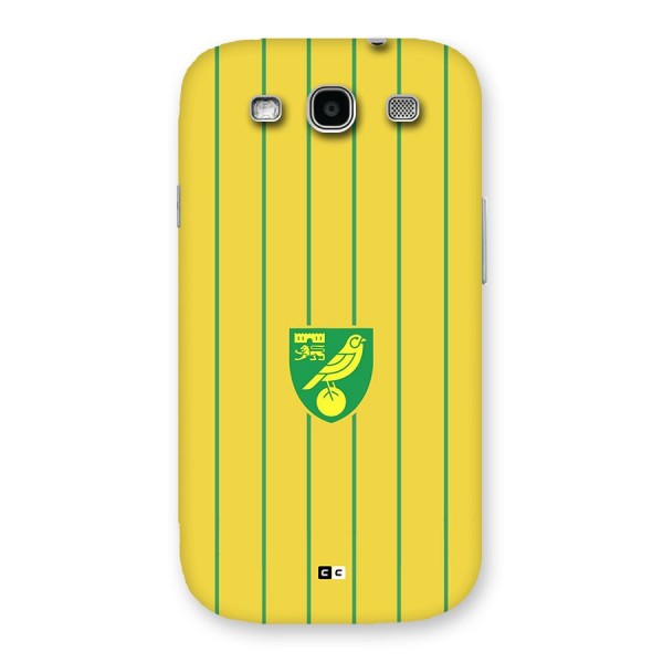 Norwich City Back Case for Galaxy S3