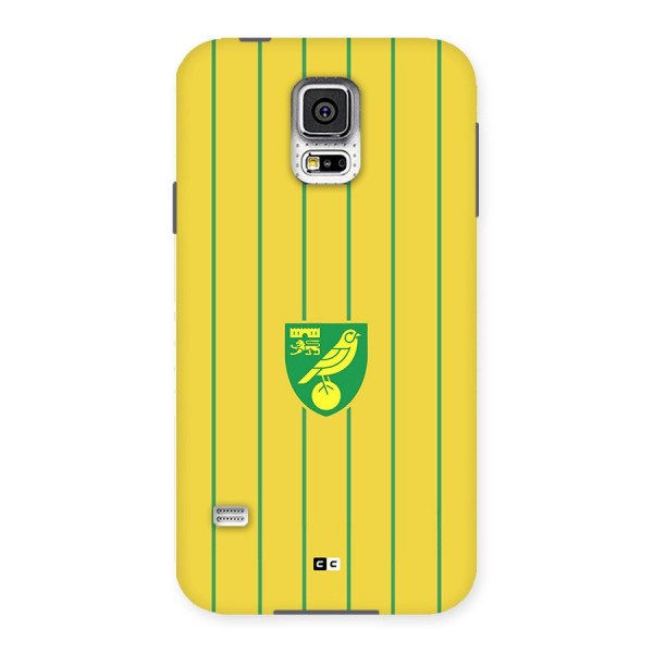 Norwich City Back Case for Galaxy S5